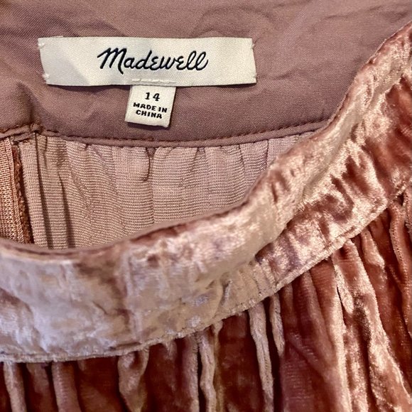 Crushed Velvet Mini Skirt - Picture 7 of 9